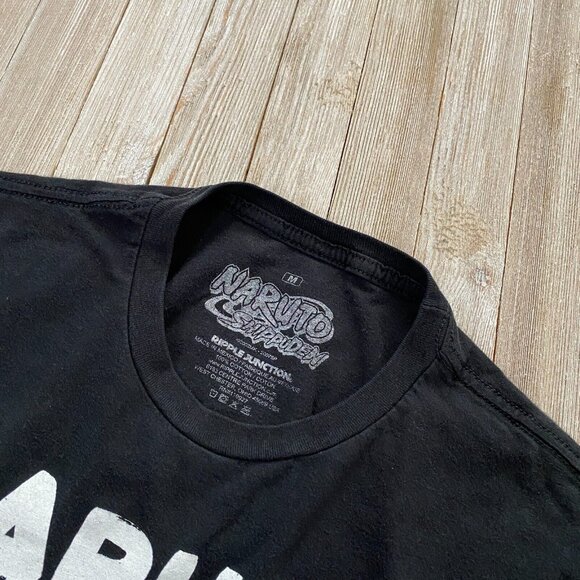 Naruto Shippuden Chibi Sasuke Hatake T-Shirt Size M Graphic Print Anime Manga 2 - Picture 12 of 12